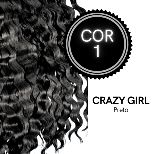 Aplique Sintético Crazy Girl - Ashanti