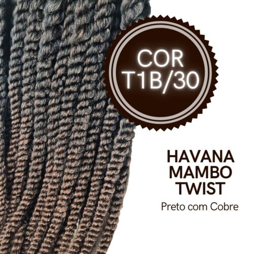 Cabelo Havana Mambo Twist - Black Beauty
