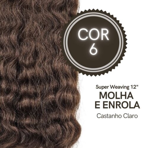Molha e Enrola - Super Weaving (Cabelo 100%) - Harlem 125