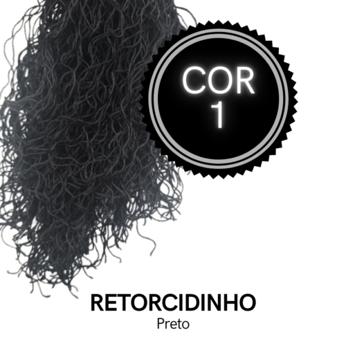 Aplique Sintético Retorcidinho - Thati